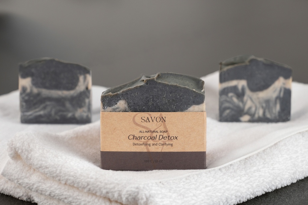 Charcoal Detox Handmade Soap