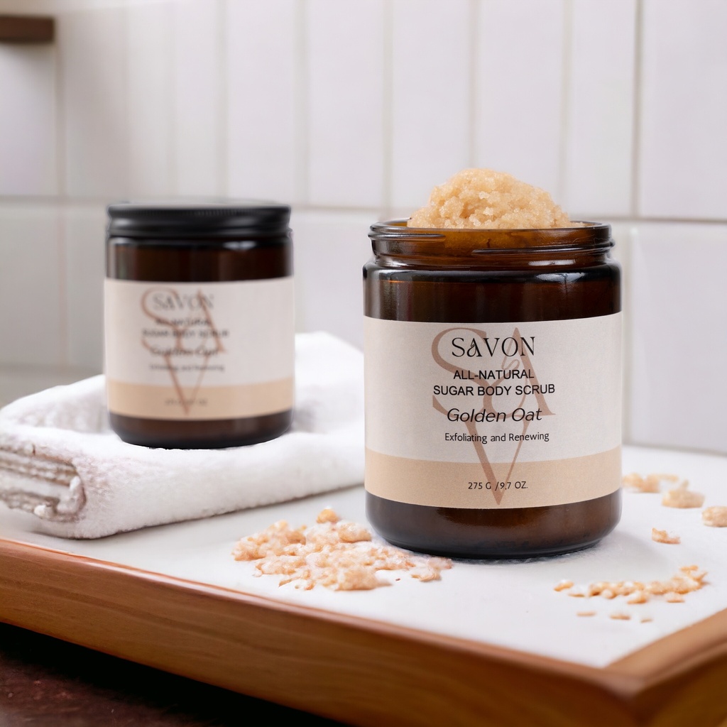 Golden Oat Body Scrub