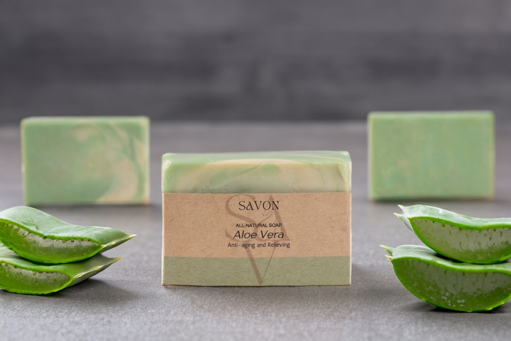 [2] Aloe Vera Handmade Soap