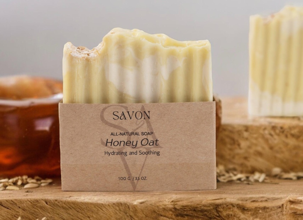 [8] Honey Oat Handmade Soap